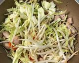 鶏ちゃんぽん丼作り方3写真