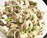 牛肉のパスタ作り方3写真