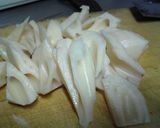 カリカリ☆れんこん＆豚肉のきんぴら作り方1写真