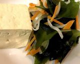 豆腐とわかめの温しゃぶサラダ作り方5写真