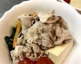豆腐とわかめの温しゃぶサラダ作り方8写真