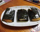 フライパン１つで簡単磯辺焼き作り方8写真