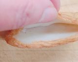簡単おつまみ！角天のチーズはさみ焼き作り方2写真