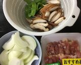 色々具材で親子丼♪作り方1写真