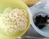 レンコンと豚の中華炒め作り方1写真