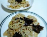 レンコンと豚の中華炒め作り方4写真