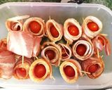 低カロリー美味〜プチトマト＆ベーコン巻き作り方4写真