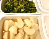 カブ出汁煮と葉っぱの甘辛炒め［作りおき］作り方11写真