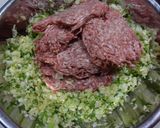 白菜とネギで作る手作り餃子作り方4写真