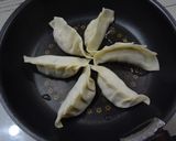白菜とネギで作る手作り餃子作り方7写真