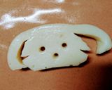 可愛い❤️戌年の蒲鉾飾り切り作り方3写真