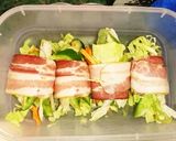 旬の野菜〜パーティー風なベーコン巻き〜♪作り方4写真