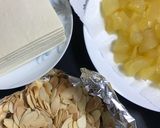 りんごの甘煮でアップルパイ作り方1写真