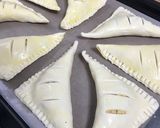 りんごの甘煮でアップルパイ作り方3写真