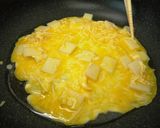 餅チーズオムレツ作り方3写真