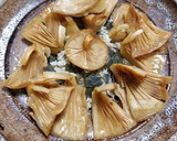 天然開きナメコと3種干し海藻の焼きキノコ作り方5写真