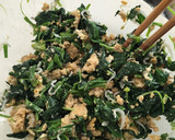 10分で副菜！ほうれん草と卵のサラダ作り方5写真