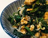 10分で副菜！ほうれん草と卵のサラダ作り方6写真