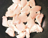 鶏胸肉と舞茸のはちみつみそ炒め＊作り方5写真