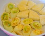 とろとろねぎとお餅の和風チーズ焼き作り方2写真