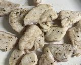 鶏ささみでさっぱりみぞれ煮作り方4写真