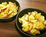 あっさり♥林檎と薩摩芋のハチミツ豆乳煮作り方5写真
