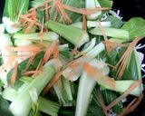 青梗菜の重ね蒸し作り方3写真