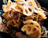 牛肉とれんこんのしぐれ煮作り方7写真
