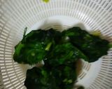 ほうれん草のごまあえ♥作り方8写真