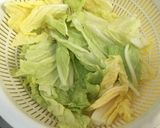 離乳食中期✿白菜✿作り方1写真