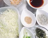 キャベツとちりめんじゃこの美味しいサラダ作り方1写真