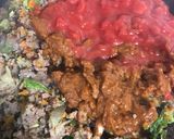 簡単★我が家の自家製ミートソースパスタ★作り方5写真