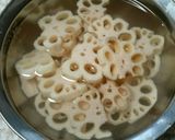 ∞れんこんの甘煮∞作り方1写真
