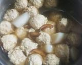 かぶと鶏団子のスープ作り方7写真