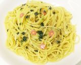 お茶漬けの素で｢春の七草パスタ｣☆作り方6写真