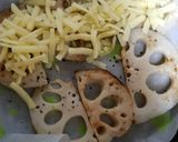 皮付きレンコンのチーズ焼き作り方1写真