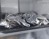 お母さんのホイル包みハンバーグ作り方13写真