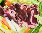 たっぷり野菜でいただく☆鴨の鍋焼きうどん作り方1写真