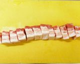 豚ばらブロックで作る★豚の角煮～圧力鍋～作り方1写真