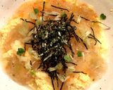 揚げ餅の餡で…餡かけ☆卵☆作り方3写真