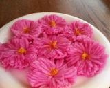ピンクの菊花かぶ作り方4写真