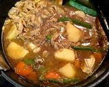 納豆オクラスープカレー作り方9写真