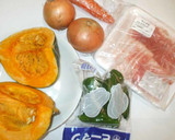 レモンマリネ焼き♪簡単かぼちゃと豚肉作り方1写真