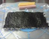 かえる君♪巻き寿司（＾０＾）ゞ作り方5写真