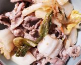 【ピリ辛】黒豚肩ロースキムチ作り方3写真