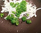三つ葉とパセリのパスタ作り方2写真