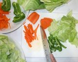 鶏肉とキャベツのオイスター炒め♪簡単作り方2写真