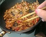 おすすめNo1！豚肉コチュジャン炒め丼作り方3写真