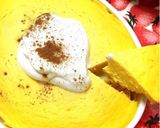 お砂糖なしのクリームチーズ入り南瓜プリン作り方1写真