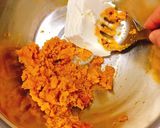 お砂糖なしのクリームチーズ入り南瓜プリン作り方4写真
